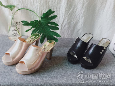 三雄麒女鞋2018新款高鞋凉鞋