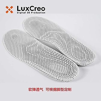 3D打印鞋垫/功能性/超软/舒适/透气/减震/防臭/定制鞋垫