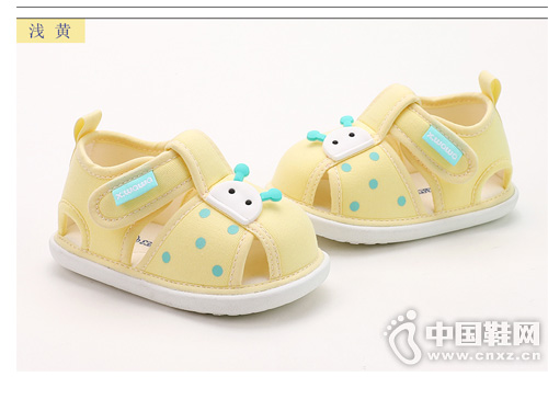 雪娃娃婴儿凉鞋0-6-12个月夏季宝宝学步鞋